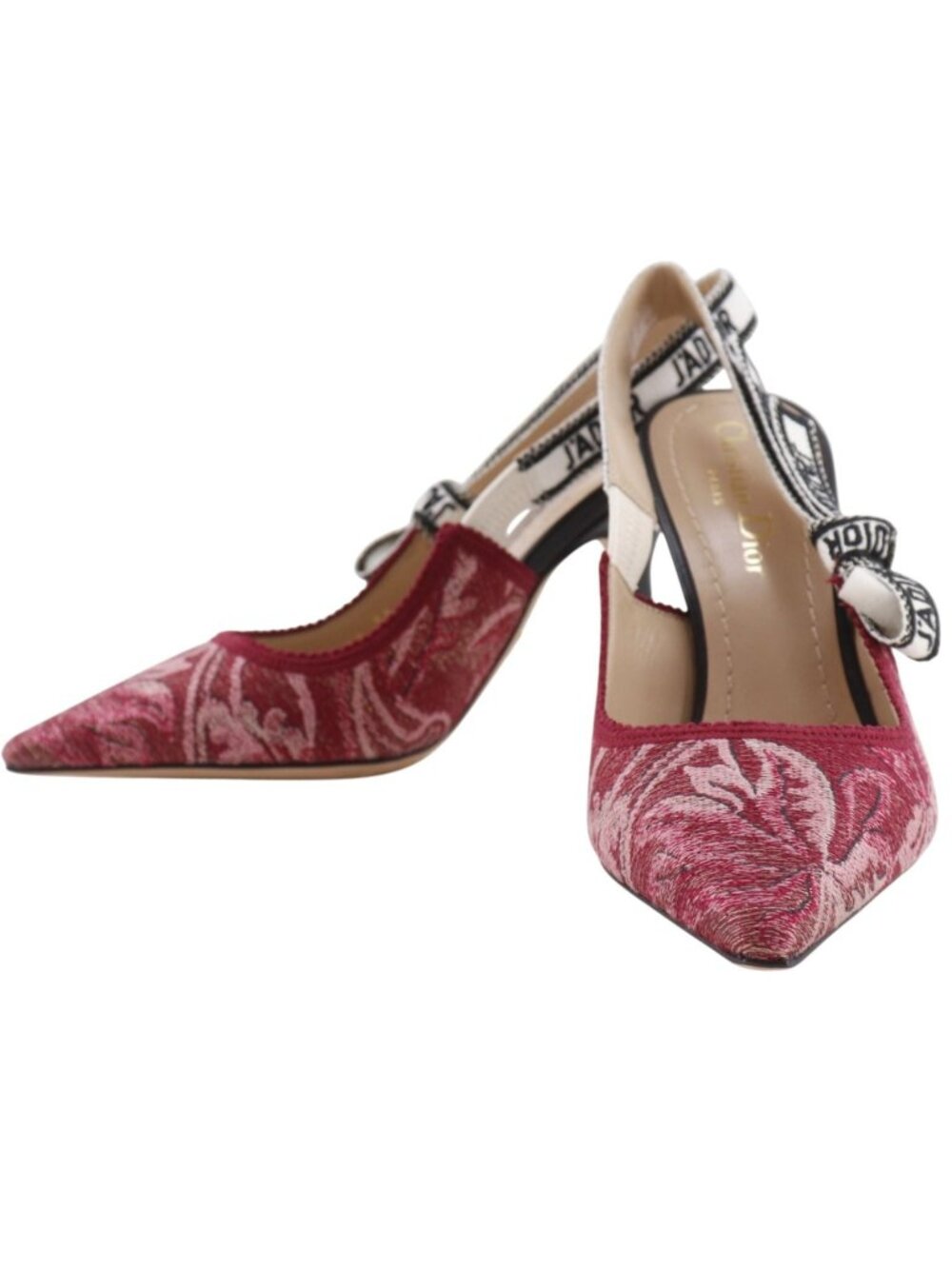 Dior J'adior Cotton Cherry Red Pumps Heels